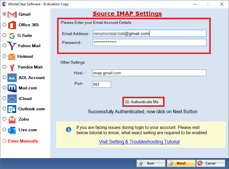 installing two gmail account in outlook 2013